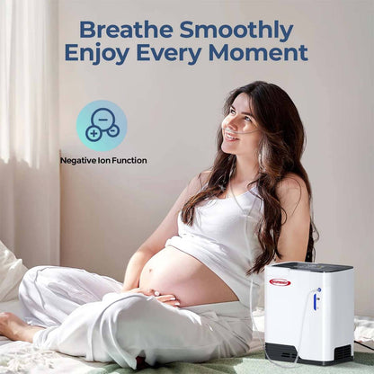 Buy DEDAKJ 1-7 Liters Per Minute Home Continuous Flow Oxygen Concentrator Low Price Portable Air Oxygen Machine for Making Purity O2