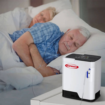 Buy DEDAKJ 1-7 Liters Per Minute Home Continuous Flow Oxygen Concentrator Low Price Portable Air Oxygen Machine for Making Purity O2