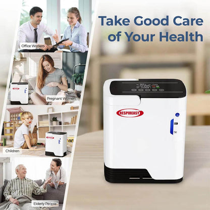 Buy DEDAKJ 1-7 Liters Per Minute Home Continuous Flow Oxygen Concentrator Low Price Portable Air Oxygen Machine for Making Purity O2