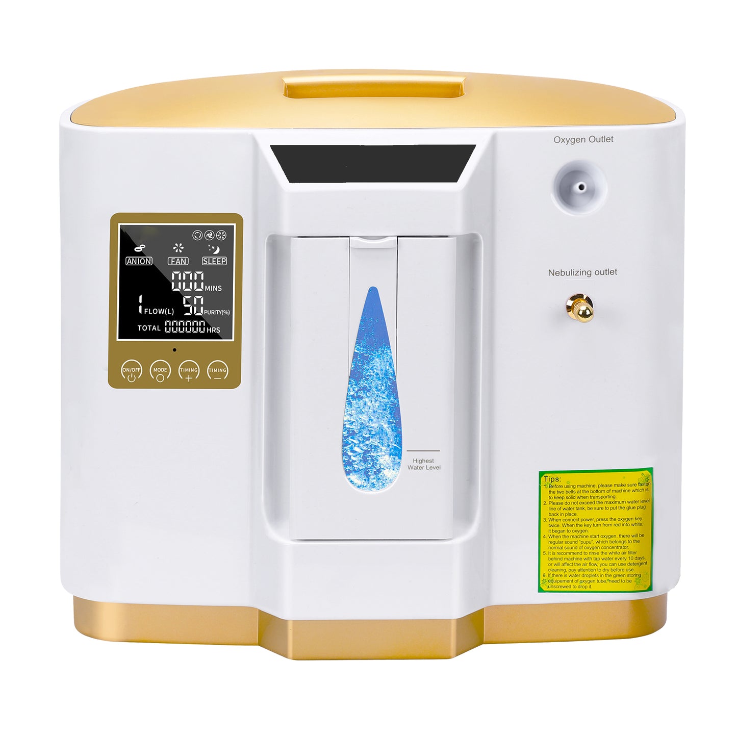 7 Liter Home Oxygen Concentrator DE-1LW