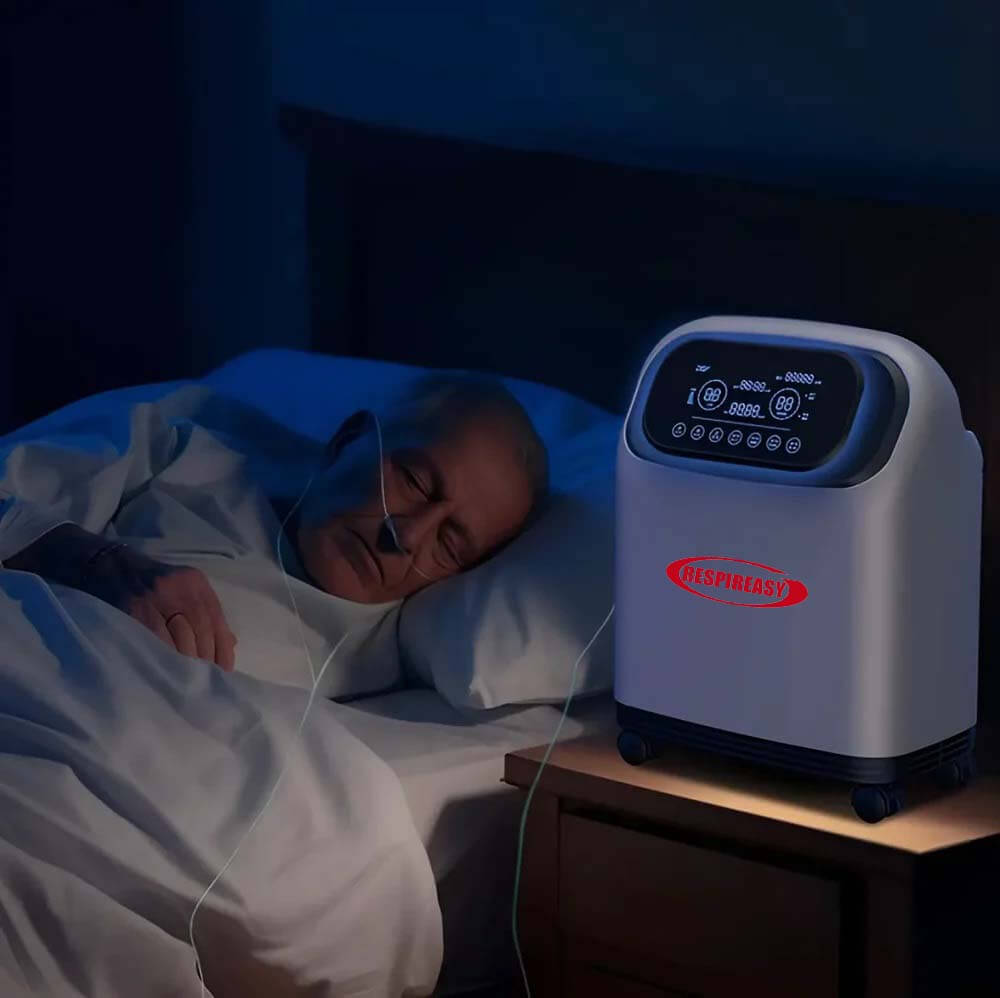 Buy DEDAKJ 2-9 Liters Per Minute Home Continuous Flow Oxygen Concentrator Low Price Portable Air Oxygen Machine for Making Purity O2 RE-S2L