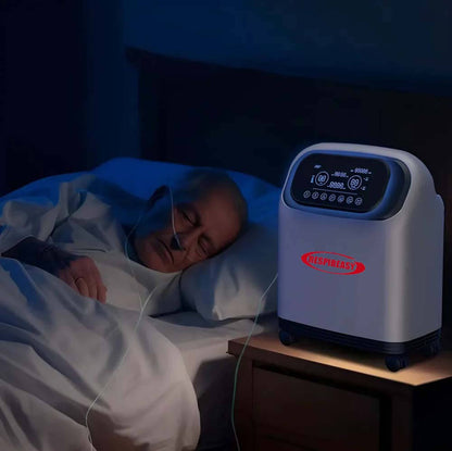 Buy DEDAKJ 2-9 Liters Per Minute Home Continuous Flow Oxygen Concentrator Low Price Portable Air Oxygen Machine for Making Purity O2 RE-S2L