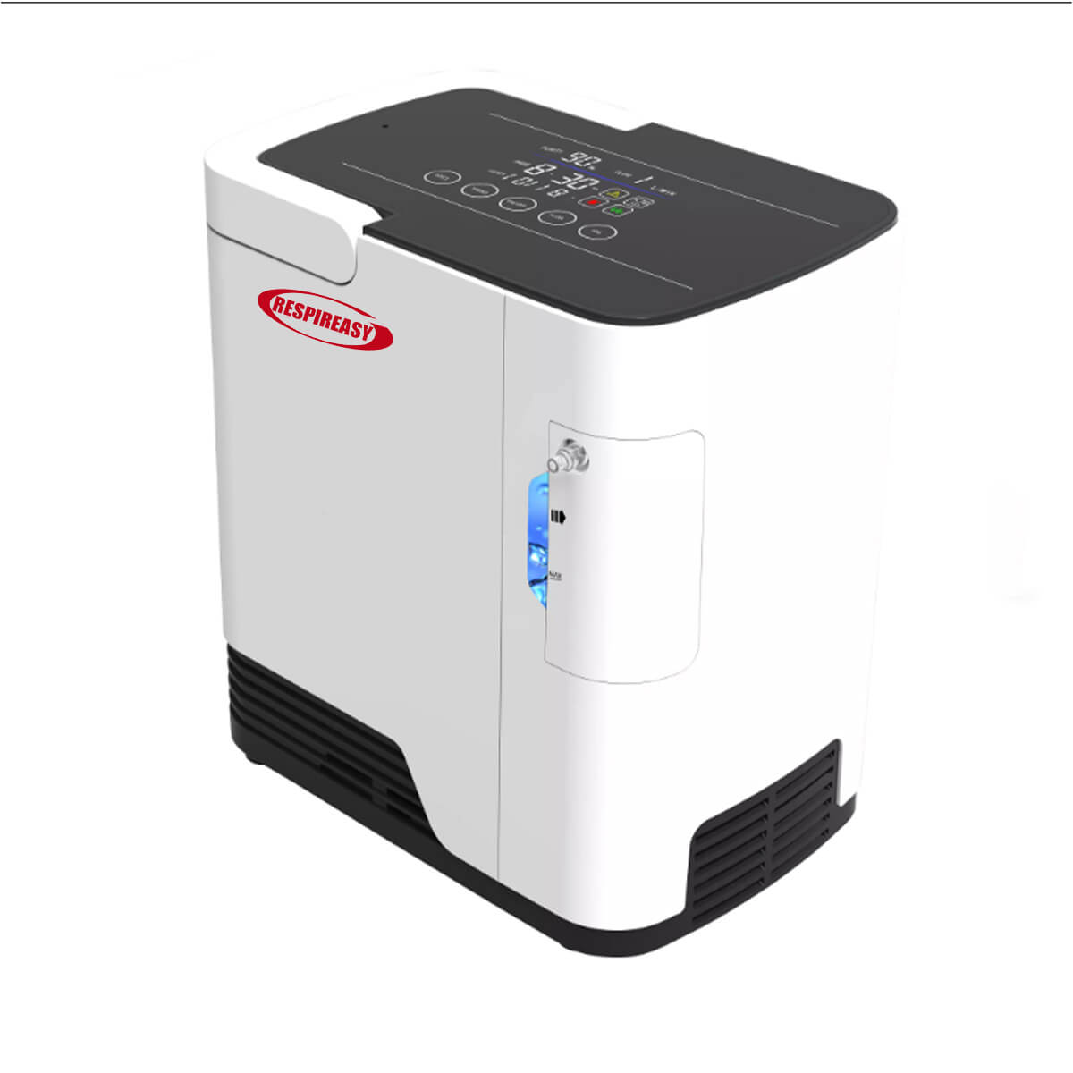 Buy DEDAKJ 1-7 Liters Per Minute Home Continuous Flow Oxygen Concentrator Low Price Portable Air Oxygen Machine for Making Purity O2