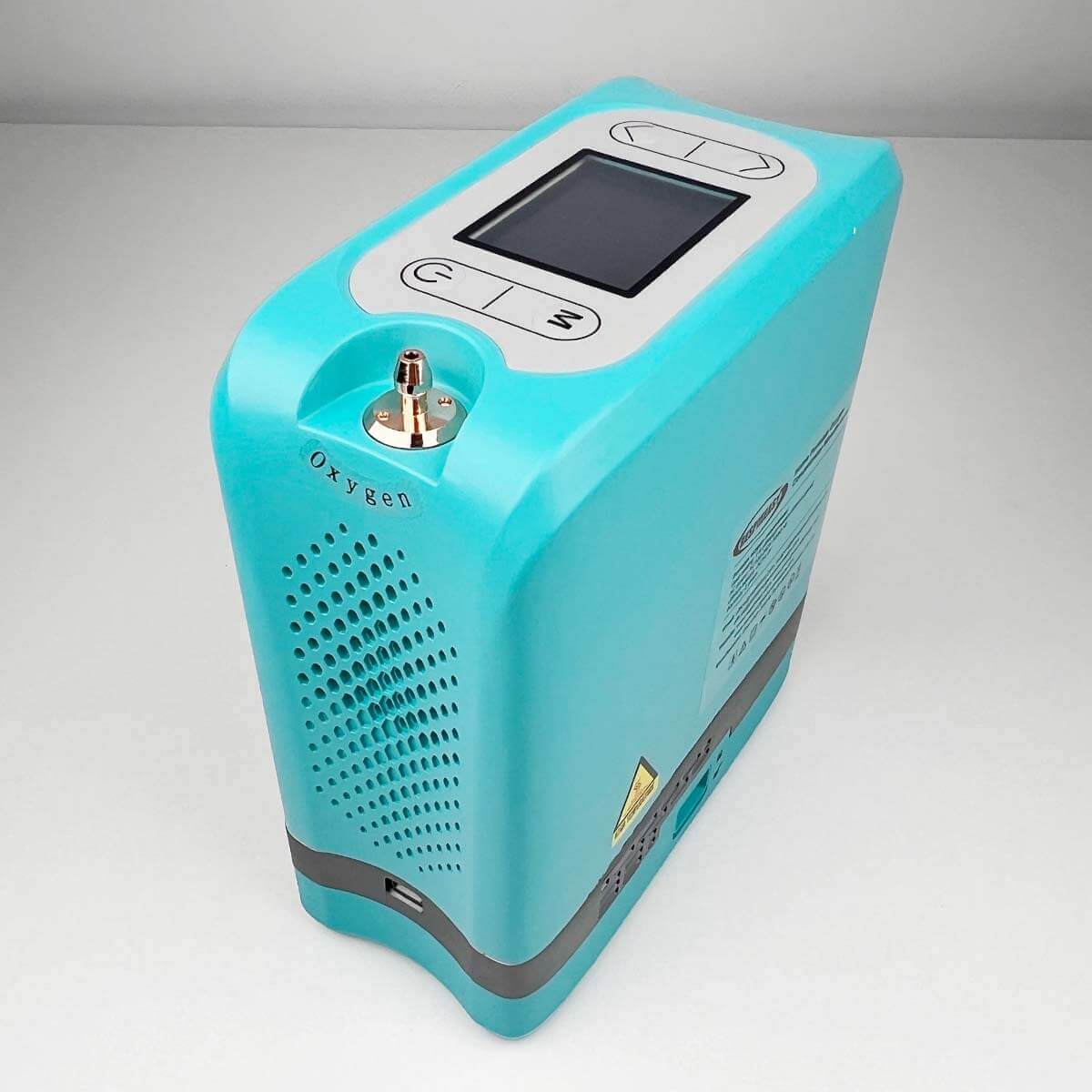 DEDAKJ Lightweight Portable Oxygen Concentrator 7 Liters Continuous Flow Travel Oxygen Machine with Rechargeable Battery RE-Y7