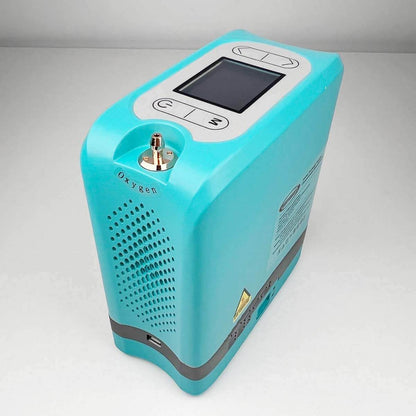 DEDAKJ Lightweight Portable Oxygen Concentrator 7 Liters Continuous Flow Travel Oxygen Machine with Rechargeable Battery RE-Y7