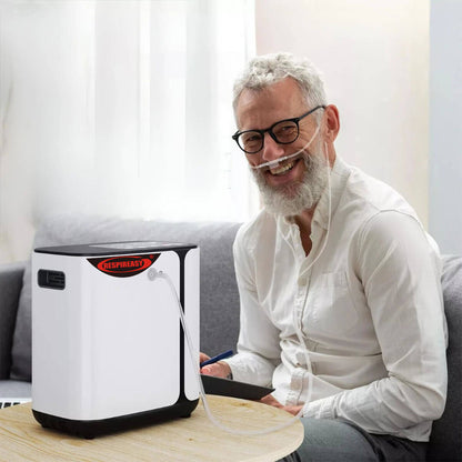 Buy DEDAKJ 1-8 Liters Per Minute Home Continuous Flow Oxygen Concentrator Low Price Portable Air Oxygen Machine for Making Purity O2 RE-R1L
