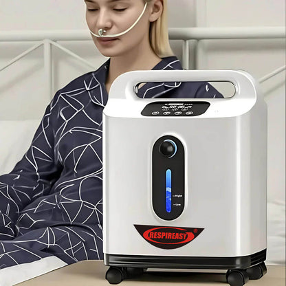 Buy DEDAKJ 2-9 Liters Per Minute Home Continuous Flow Oxygen Concentrator Low Price Portable Air Oxygen Machine for Making Purity O2 RE-P2L