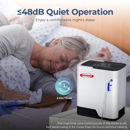 Buy DEDAKJ 1-7 Liters Per Minute Home Continuous Flow Oxygen Concentrator Low Price Portable Air Oxygen Machine for Making Purity O2