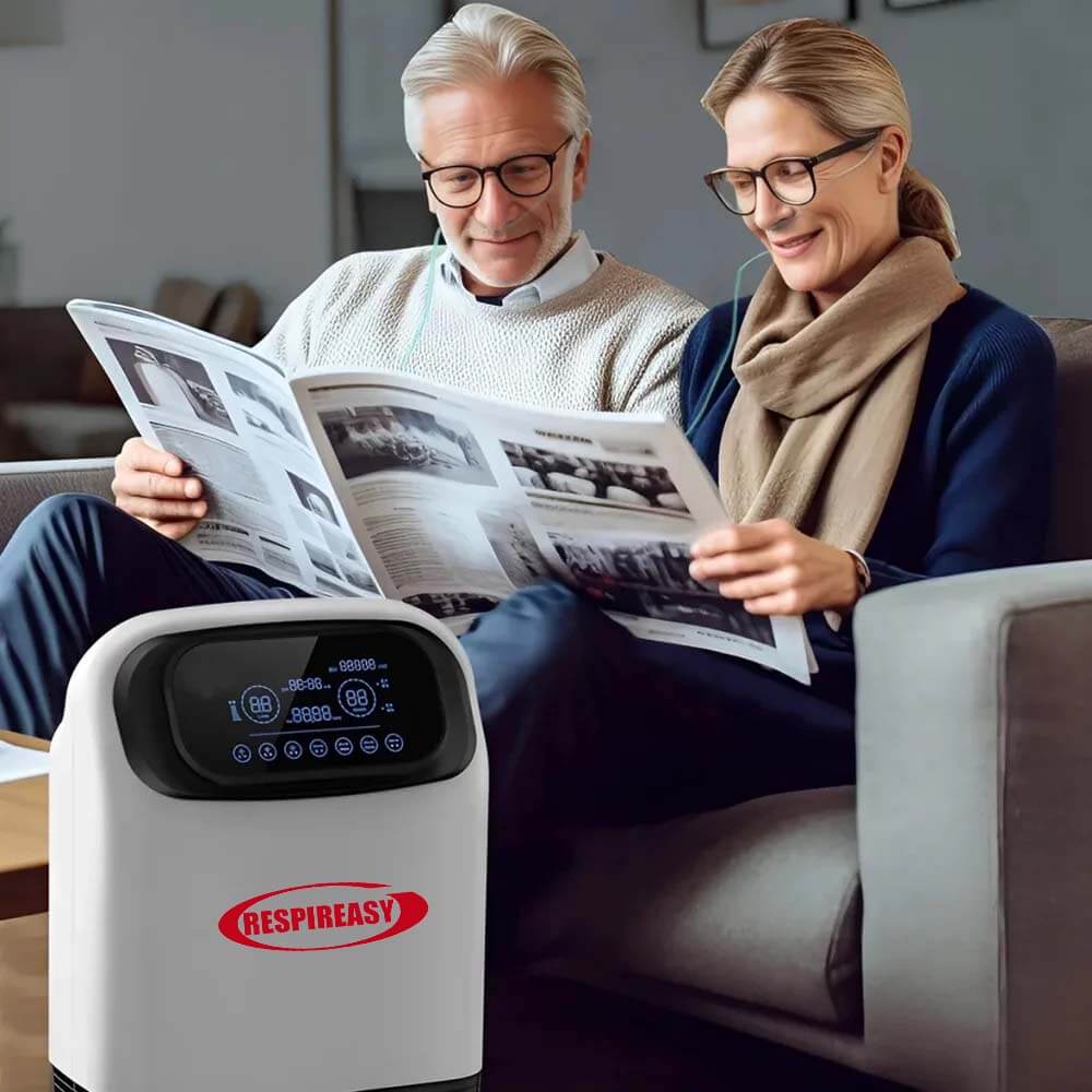 Buy DEDAKJ 2-9 Liters Per Minute Home Continuous Flow Oxygen Concentrator Low Price Portable Air Oxygen Machine for Making Purity O2 RE-S2L