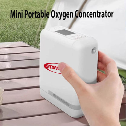 DEDAKJ Lightweight Portable Oxygen Concentrator 7 Liters Continuous Flow Travel Oxygen Machine with Rechargeable Battery REA-7
