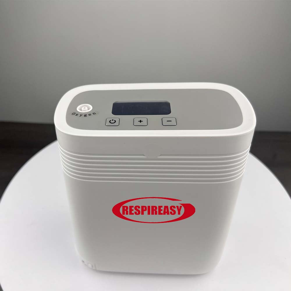 DEDAKJ Lightweight Portable Oxygen Concentrator 5 Liters Continuous Flow Travel Oxygen Machine with Rechargeable Battery RE-Y5