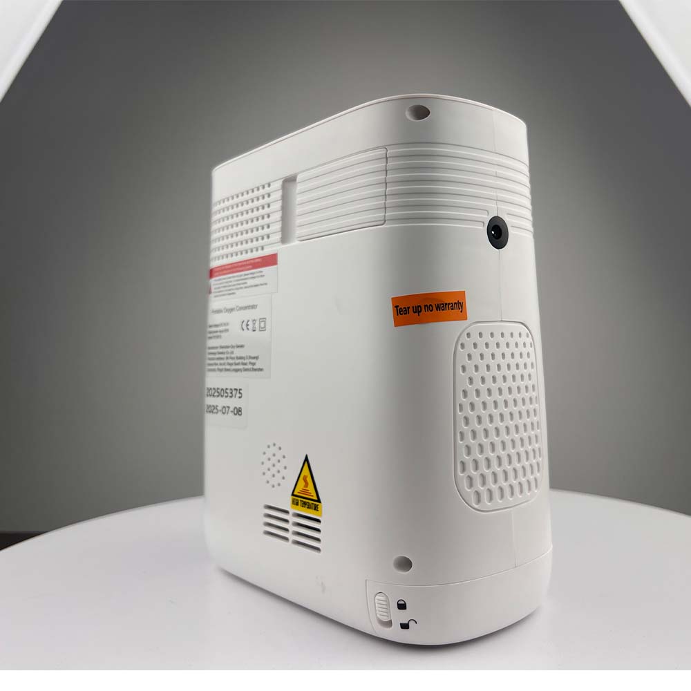 DEDAKJ Lightweight Portable Oxygen Concentrator 5 Liters Continuous Flow Travel Oxygen Machine with Rechargeable Battery RE-Y5