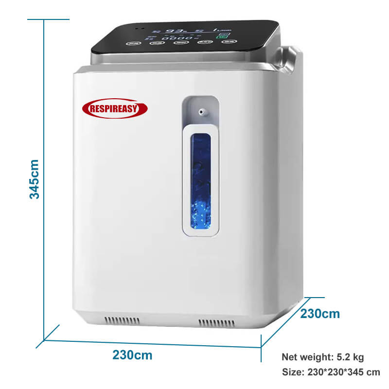 Buy DEDAKJ 1-7 Liters Per Minute Home Continuous Flow Oxygen Concentrator Low Price Portable Air Oxygen Machine for Making Purity O2 RE-K1L